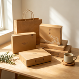 Kraft paper airplane box