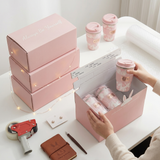 Color printing zipper box